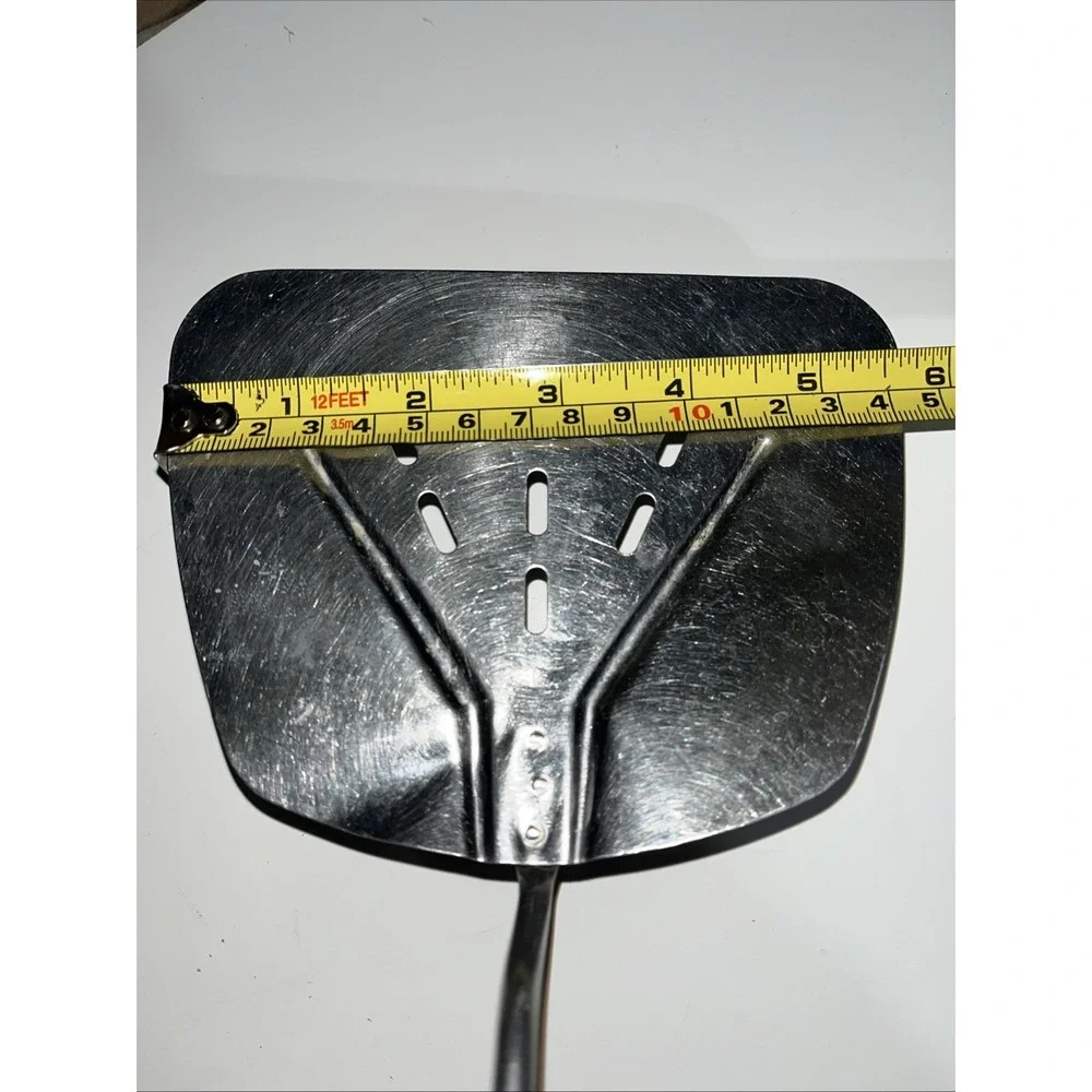Foley Vintage Stainless Steel Spatula Lifter Curved Slotted Flipper 